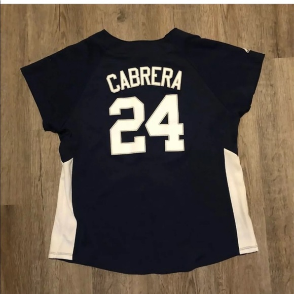 Detroit Tigers Cabrera Jersey Women's M - Picture 2 of 2